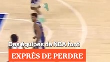 😳 Des équipes de NBA font exprès de perdre ⁉️