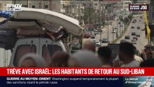 Guerre au Moyen-Orient: des Libanais originaires du sud rentrent chez eux après l'annonce de la trêve