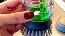 Steel Wool Scrubber with Soap Dispenser https://amzn.to/3Qld3Pq 🧽✨ | Easy Dish Cleaning Tool — Honest Review & Real Results