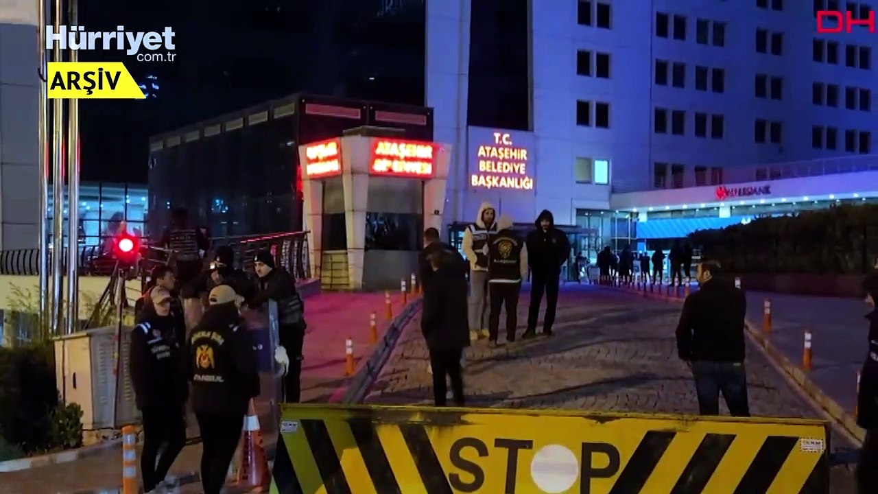 Ataşehir Belediyesine operasyon! Başkan Onursal Adıgüzel de gözaltına alındı