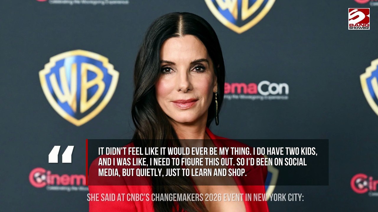 Sandra Bullock opens up about joining Instagram