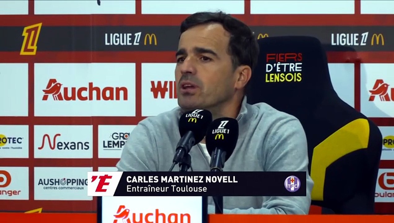 Carles Martinez Novell, après la défaite de Toulouse à Lens : « Il faut apprendre de ce match » - Foot - Ligue 1 - Toulouse