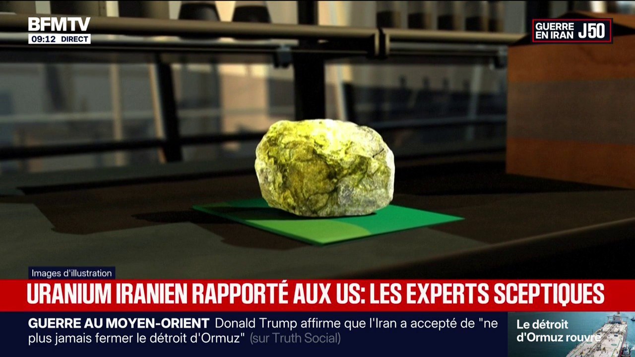 Guerre au Moyen-Orient: l'uranium enrichi iranien au cœur des négociations entre les États-Unis et l'Iran
