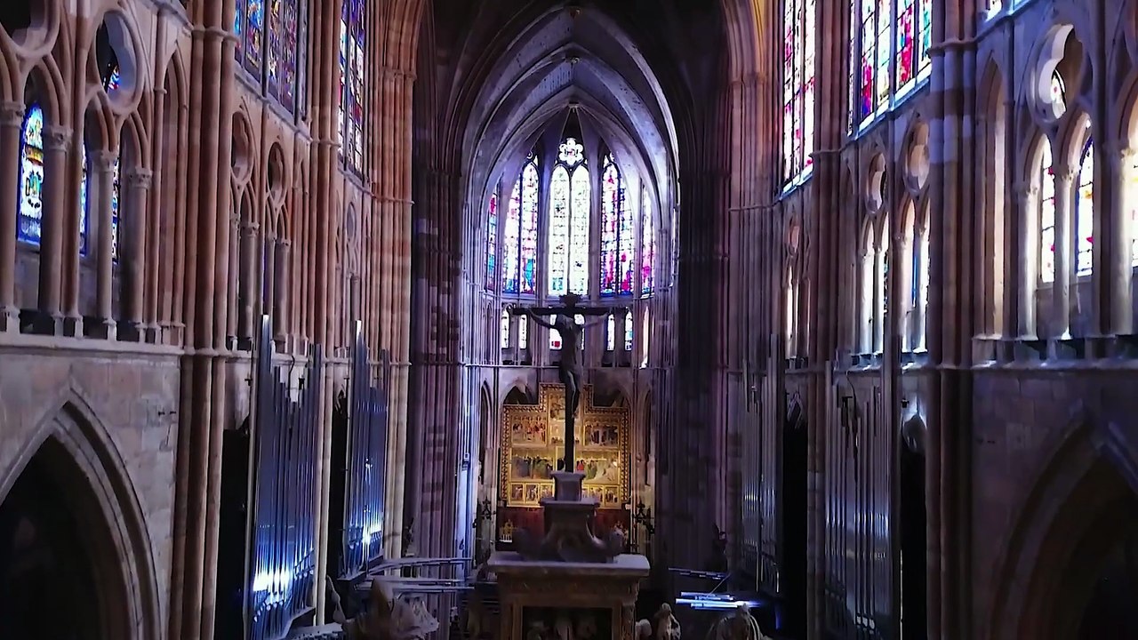 Así se restauró el trascoro de la Catedral de León