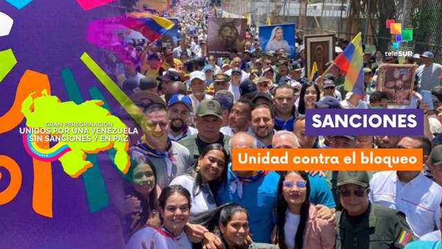Venezuela exige fin de sanciones en Gran Peregrinación