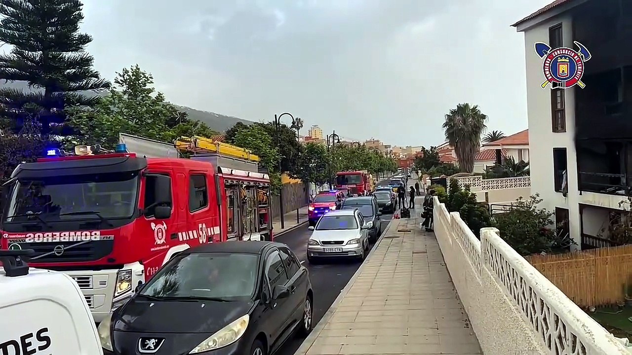 Tragedia de madrugada: un fallecido tras un voraz incendio en Tenerife
