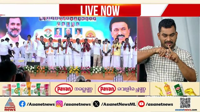 എം കെ സ്റ്റാലിനെ പുകഴ്ത്തി രാഹുൽ​ഗാന്ധി; സ്റ്റാലിനെ നിയന്ത്രിക്കാൻ മോദിക്ക് സാധിക്കില്ലെന്നും രാഹുൽ