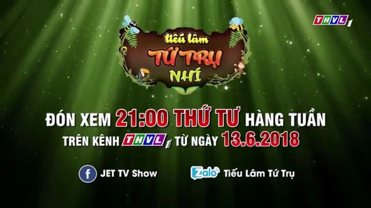 Tiếu lâm tứ trụ nhí Mùa 2 | Trailer trên THVL1