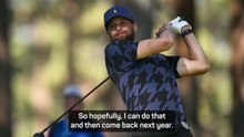 'They say a lot of golf helps my knee!' - Curry