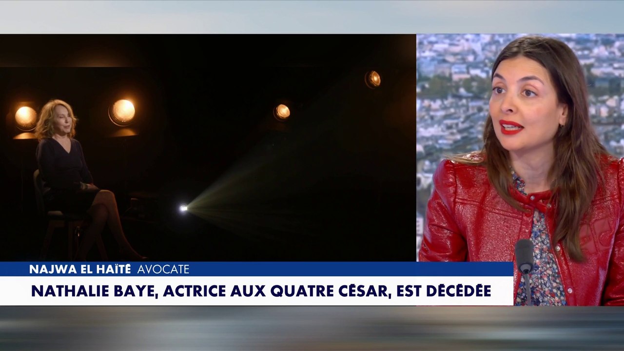 Najwa El Haité : «Nathalie Baye n'est pas qu'une actrice, c'est une signature du cinéma français»