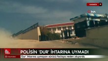 Karabük'te dur ihtarına uymayan sürücü faciaya neden oluyordu