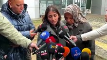 Gülistan Doku'nun ablası Aygül Doku adliye önünde açıklama yaptı