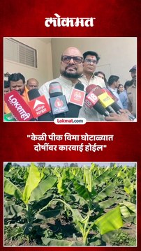 पीक विमा घोटाळ्यावर मंत्री गुलाबराव पाटलांनी काय प्रतिक्रिया दिली