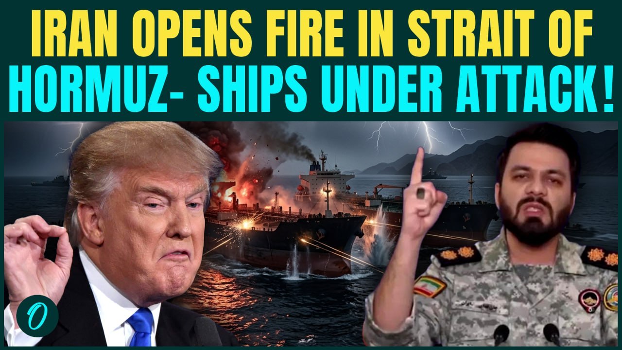 BREAKING: Iran FIRES AT 2 Ships Trying to Cross Hormuz | IRGC Gunboats OPEN FIRE in CHILLING Attack
