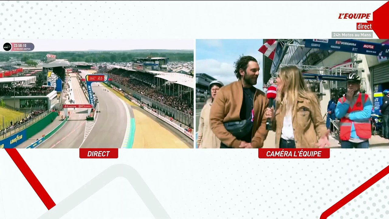 Pio Marmaï (starter de la 49e édition des 24 Heures du Mans) : « Un truc fantastique à vivre » - Moto - 24 Heures motos du Mans