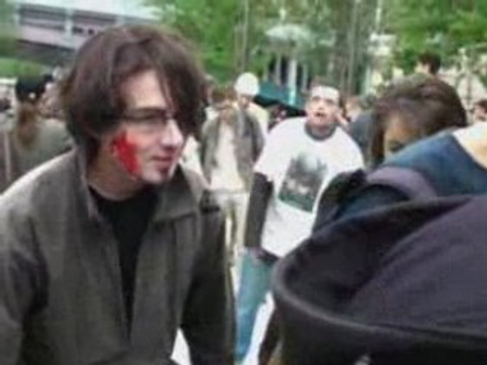Zombie parade à Lyon