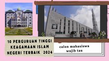 10 Perguruan Tinggi Keagamaan Islam Negeri Terbaik Versi Webometrics  calon mahasiswa wajib tau
