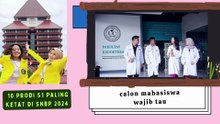 10 Prodi S1 Paling Ketat di SNBP Cek Mana Saja Kampusnya calon mahasiswa wajib tau