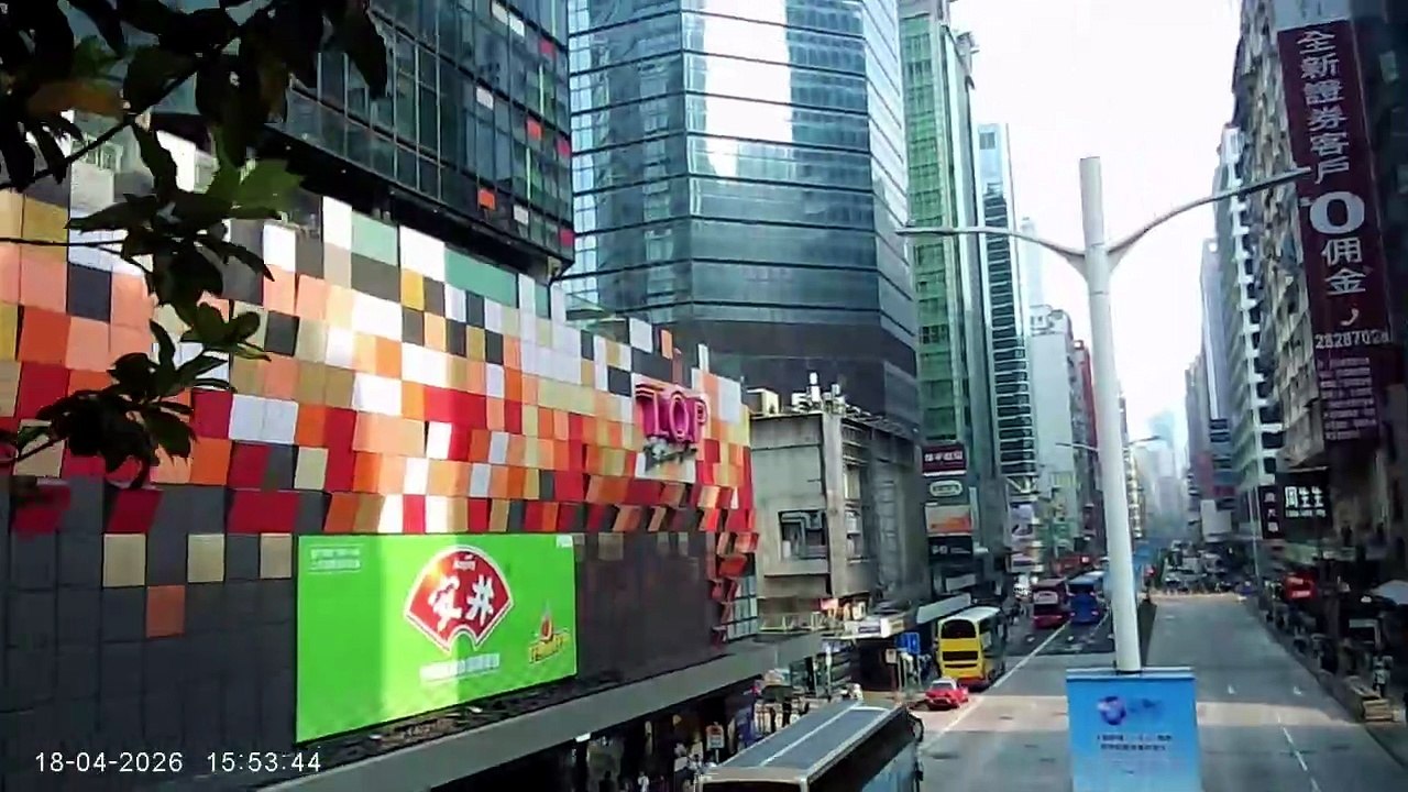 Mong Kok Walkway, Saturday Afternoon in Hong Kong