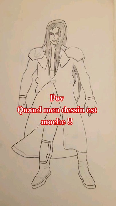 Pov : quand mon dessin est moche !!