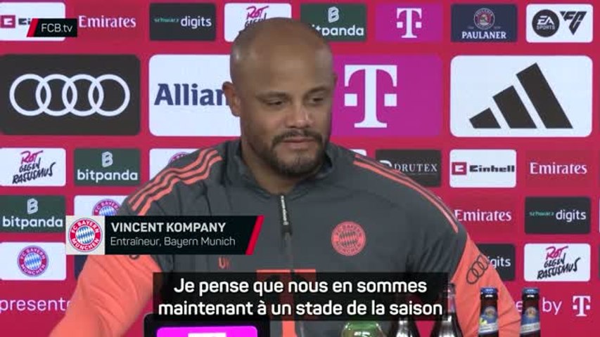 Bayern Munich : Vincent Kompany confie que les joueurs ne fêteront pas le titre s'ils sont champions