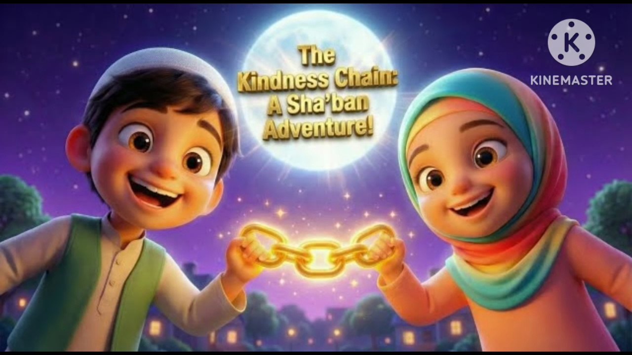 Kindness Chain! 🌙 Sha’ban Story for Kids | Prepare for Ramadan |Funny flick