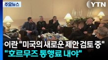 이란 안보수장 "새로운 미국 제안 검토...호르무즈 통행료 내야" / YTN
