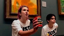 Sopa en la pintura de Van Gogh: ¿los ambientalistas protestan atacando obras de arte?