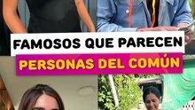 Famosos que parecen personas del común