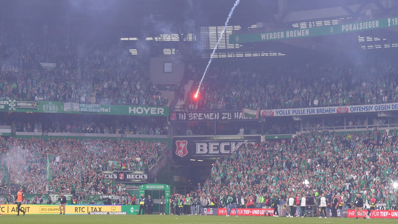 'Irgendwo sind Grenzen': Thioune und Polzin über Derby-Krawalle