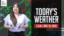 Today's Weather, 5 A.M. | Apr. 19, 2026
