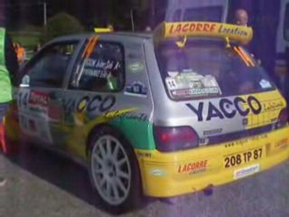 VIGION Clio Maxi Rallye Limousin 2008