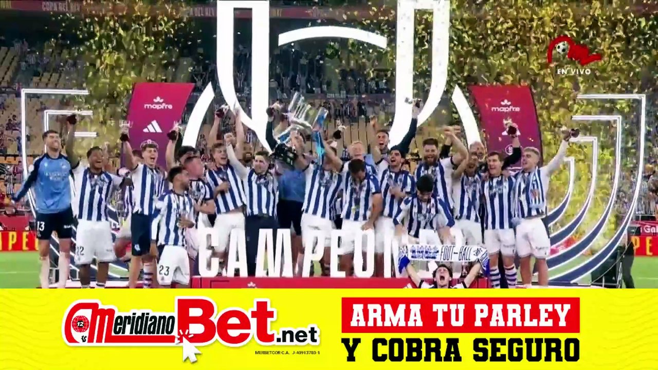 Así alzaron su cuarta Copa del Rey los jugadores de la Real Sociedad