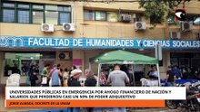 Universidades en emergencia por ahogo financiero de Nación