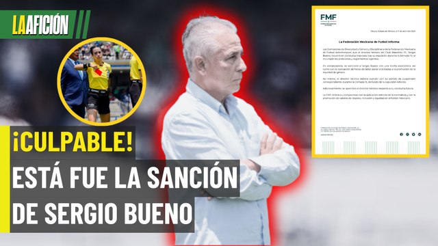 Castigan a Sergio Bueno por comentario contra Katia Itzel García