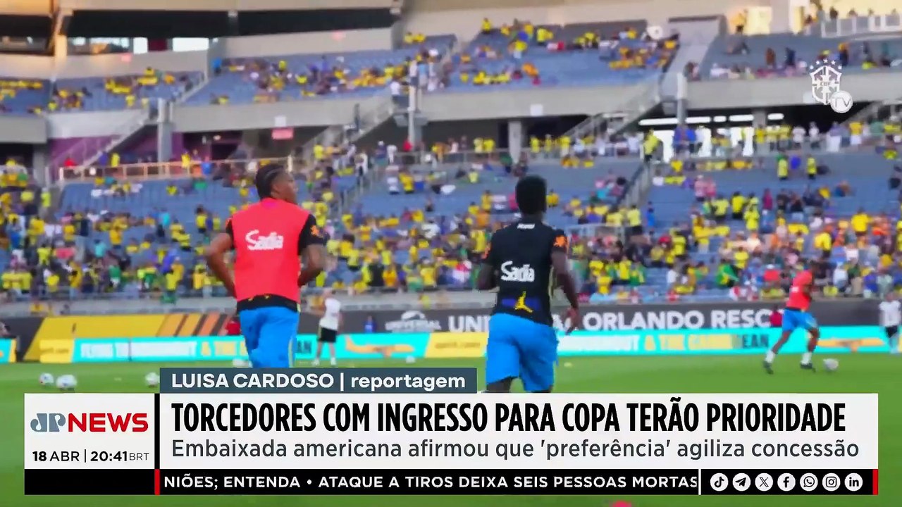 Visto dos EUA: torcedores com ingressos para a Copa terão prioridade