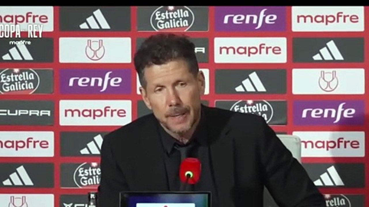 Simeone tras la derrota