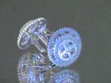 Spinning Wheel Cufflinks