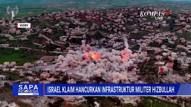 Rilis Video Serangan, Israel Klaim Hancurkan 70 Infrastruktur Hizbullah di Lebanon Selatan