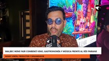 Malbec Wine Fair combinó vino, gastronomía y música frente al río Paraná