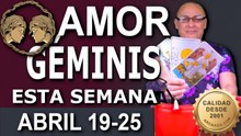 GÉMINIS ♊ - AMOR para Parejas y Solteros - STUART de ARCANOS.COM - 19-25 Abril 2026 - S17