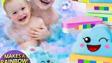 Rainbow Bath Bombs for Kids - Colorful Bath Time Fun