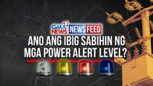 Ano ang ibig sabihin ng mga power alert level? | GMA News Feed