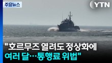 "호르무즈 다시 열려도 정상화에 여러 달...통행료는 위법" / YTN