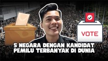 5 Pemilu dengan Kandidat Terbanyak yang Pernah Terjadi di Dunia-World In Minute