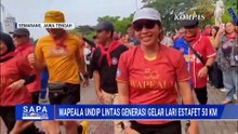 Wapeala Undip Lintas Generasi Rayakan 50 Tahun dengan Gelar Lari Estafet 50 Km | SAPA PAGI
