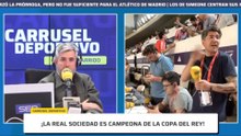 Dani Garrido se deshace en elogios hacia el gesto de Oyarzabal con Zubeldia y Elustondo