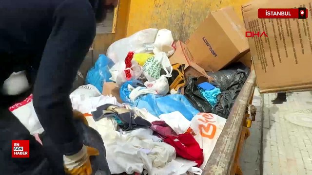 Avcılar’da çöp ev: Ekipler 5 saatte 3 kamyon çöp çıkardı