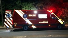 Adolescente fica ferido após queda de moto no Santa Felicidade