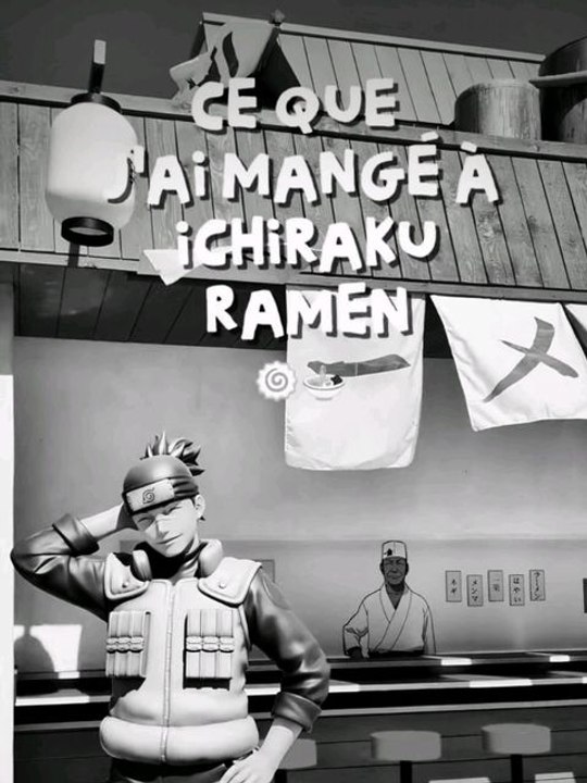Ce que j'ai mangé a Ichiraku ramen au Konoha Land !